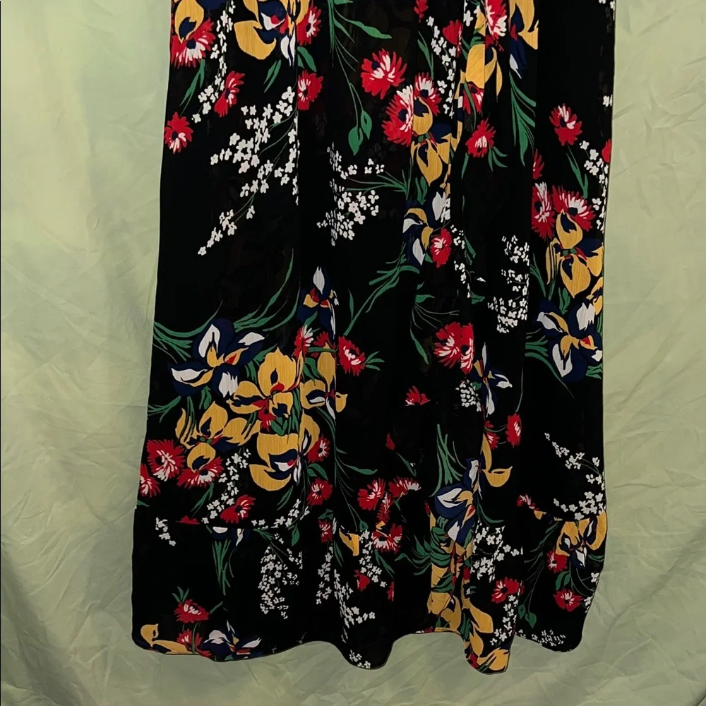 MADEWELL Floral Black Maxi Dress - Picture 3 of 15